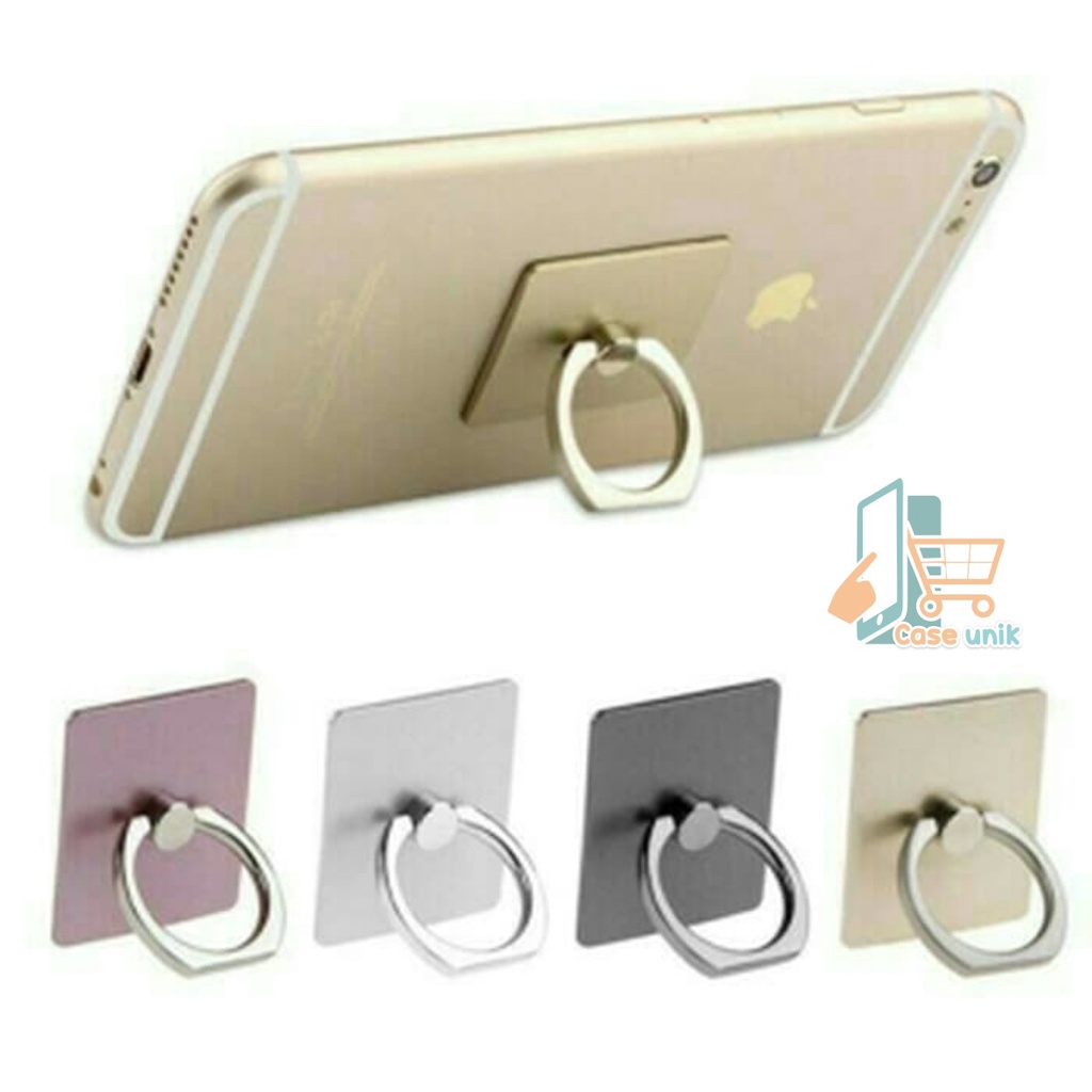 RT16 iRING RING STAND HP POLOS CINCIN PENYANGGA PEGANGAN HANDPHONE UNIVERSAL CS3523