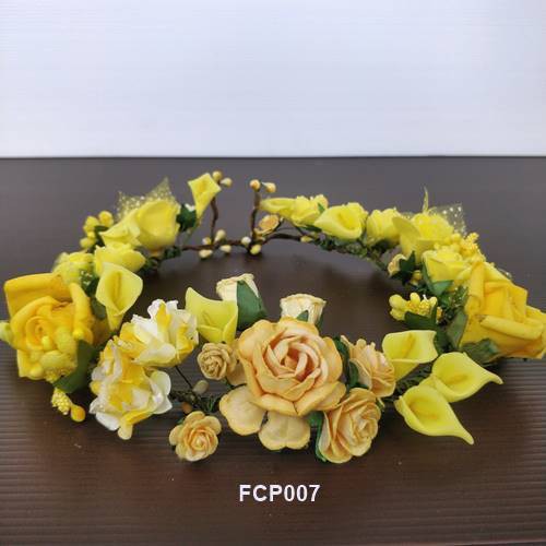 [PRODUK FAVORIT] HEADBAND BUNGA FLOWER CROWN WEDDING PESTA PERNIKAHAN FCP007