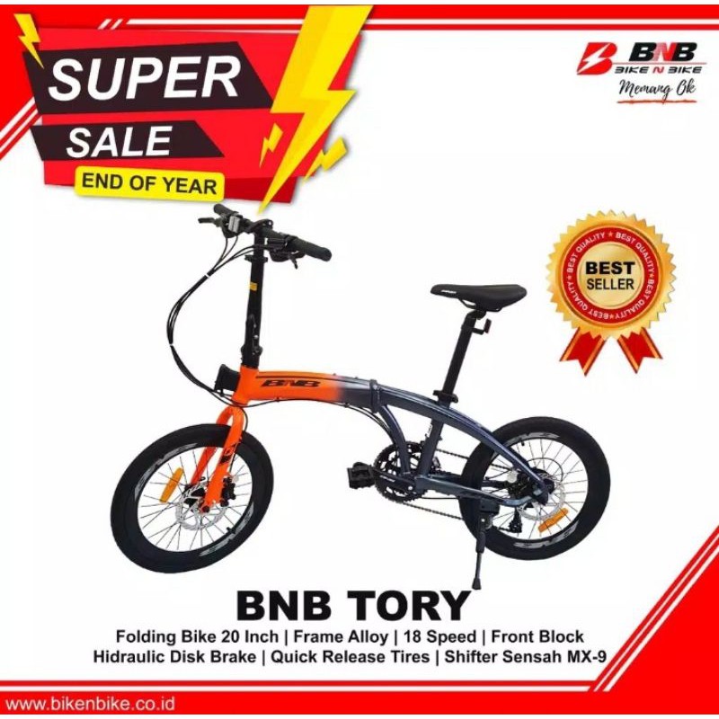 Sepeda Lipat BNB Tory 9.2