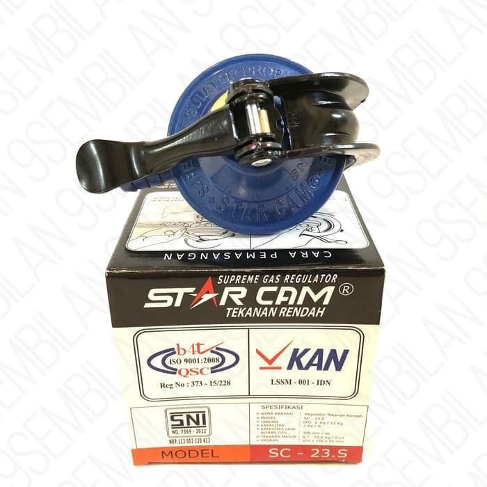 Regulator Gas LPG Starcam Destec SC-23S Garansi Resmi