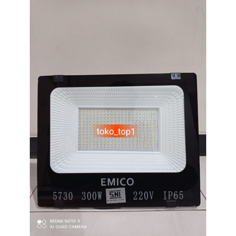 lampu sorot tipis led smd 300w outdoor tembak/ flood light /kap sorot led /smd