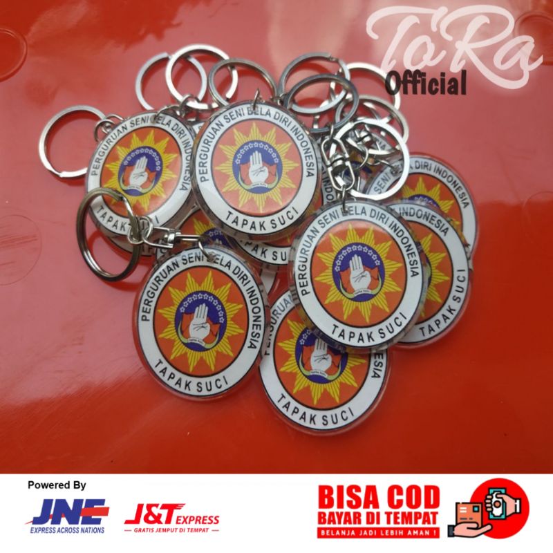 GANTUNGAN KUNCI AKRILIK LOGO TAPAK SUCI
