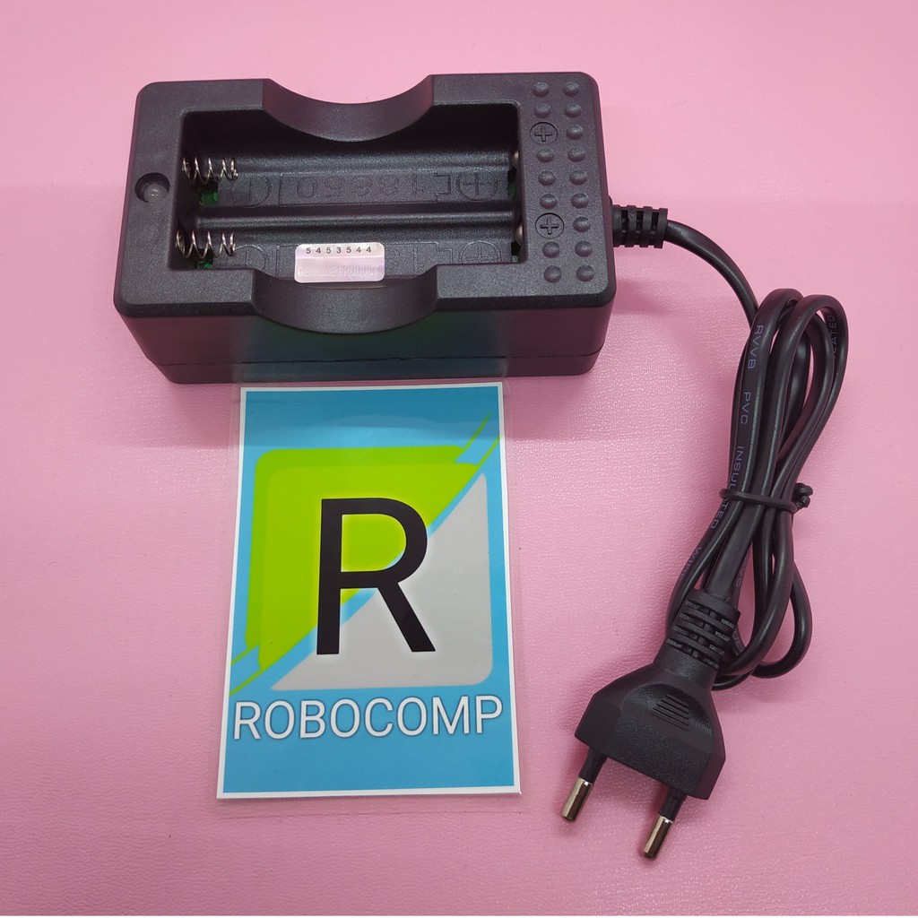 Paketan murah 2pcs Baterai 18650 2200mAh HAME+Charger 2 slot