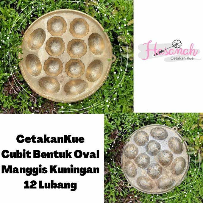 

Cetakan Kue Cubit Oval Manggis 12 Lubang Kuningan Terlaris