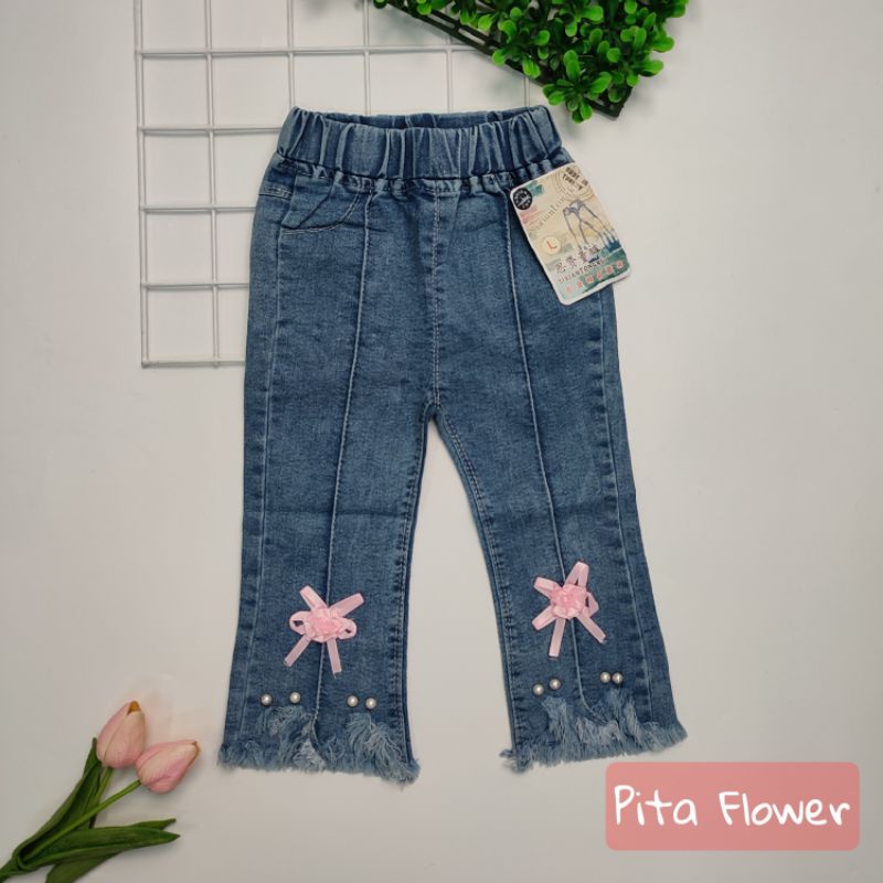 Celana Jeans Anak Perempuan Import Premium 1-5 Tahun