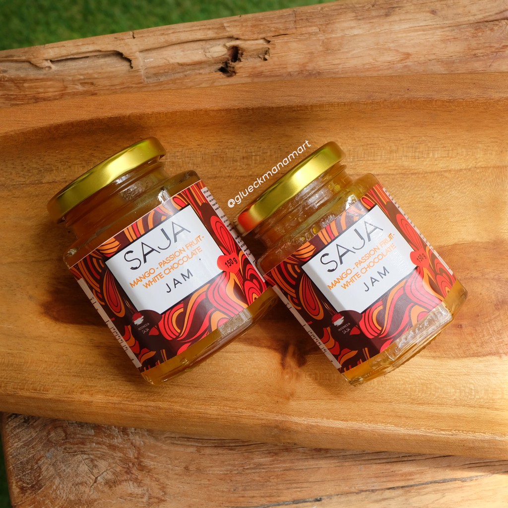 

Saja Jam Mango - Passion Fruit - White Chocolate Sprad Jam / Selai 150 gr