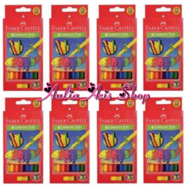 

FABER CASTELL 8 connector pens
