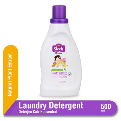 SLEEK BABY  LAUNDRY DETERGENT 500ML BOTOL