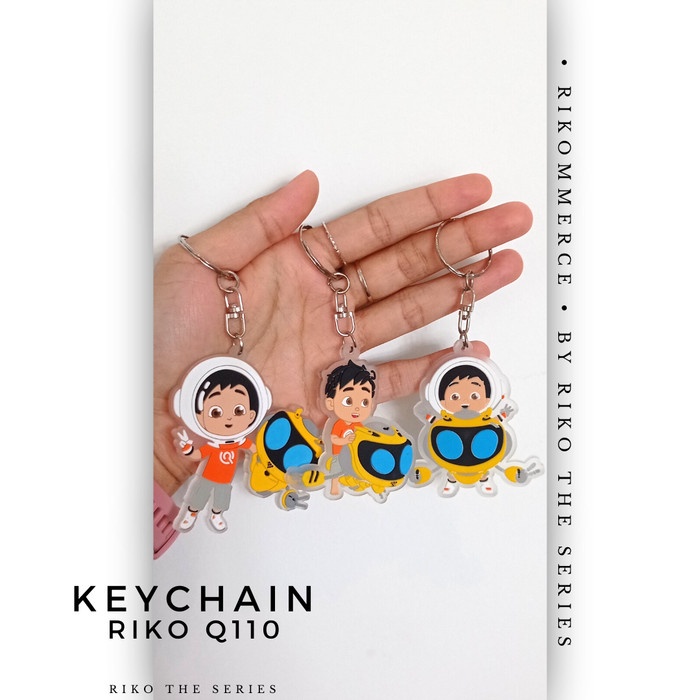 Image of NEW Keychain - Gantungan Kunci Riko The Series (3 pose berbeda) #0