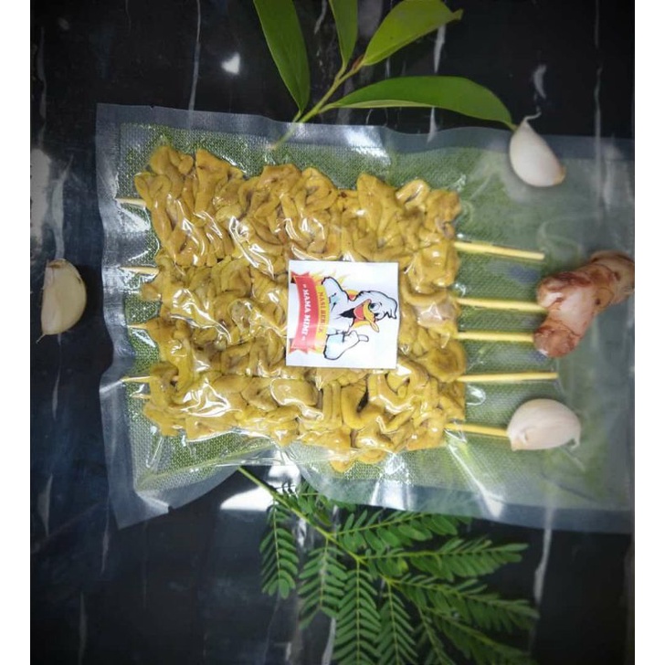 

sate usus nasi bebek mama mimi isi 5