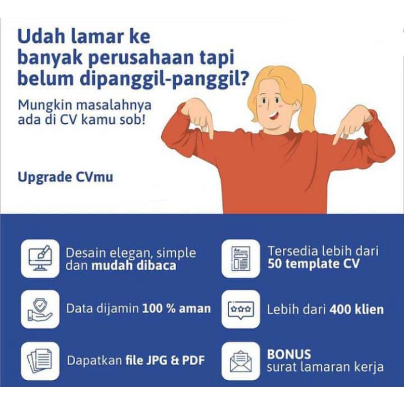 

PEMBUATAN CV ATAU LAMARAN PEKERJAAN