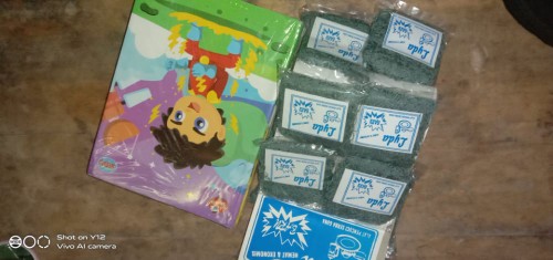 Sabut Jaring Hijau/cuci Piring/alat Dapur Murah/alat Cuci Piring(sabut Jaring Isi 12)