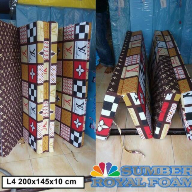 Kasur Lipat Busa INOAC Uk 200x145x10 cm