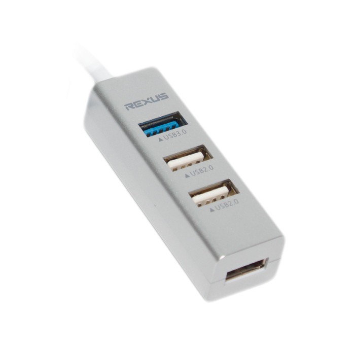 Rexus RXH 320 USB Hub 4 Port USB 3.0 + USB 2.0 Super Speed 5Gbps ORIGINAL REXUS