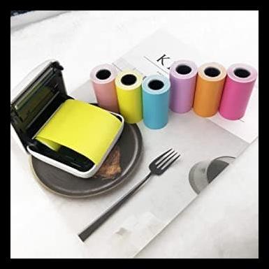 

Kertas Color Stiker Portable Thermal Photo Printer Peripage 58Mm Kode 154