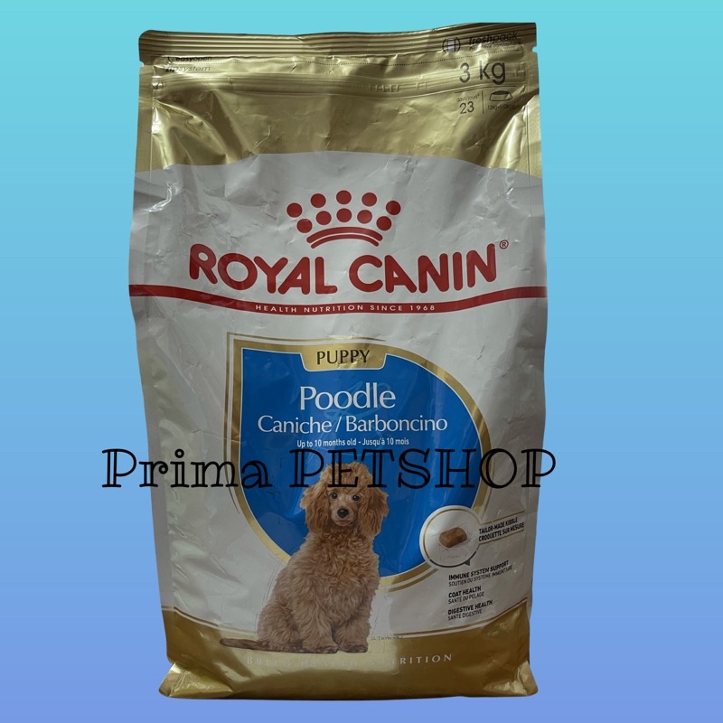 ROYAL CANIN POODLE PUPPY CANICHE / BARBONCINO 3kg up to 10 mounth