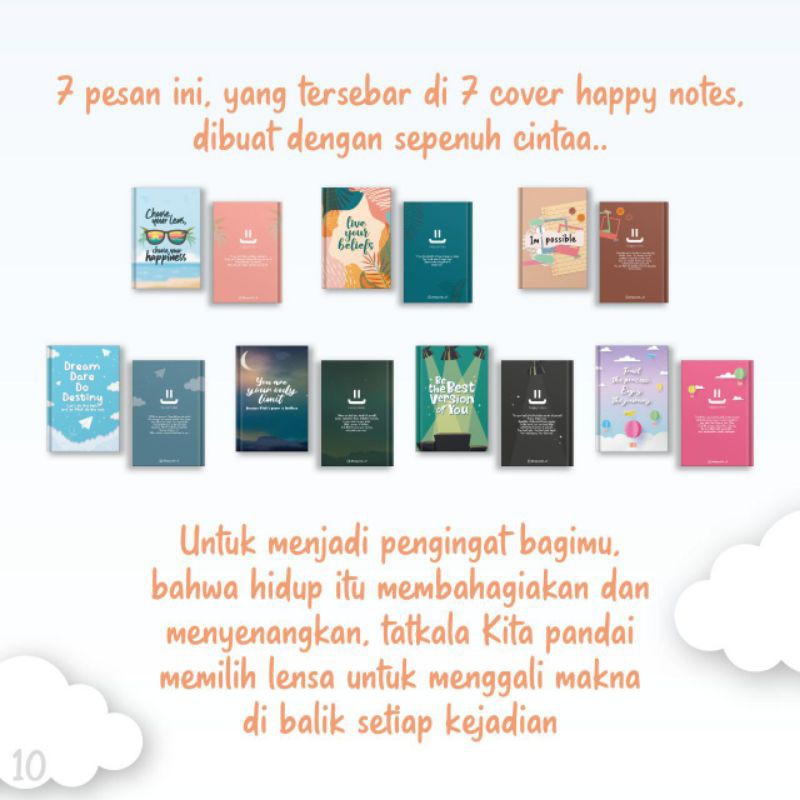 

HAPPY NOTES BUKU AGENDA CATATAN TERBAIK