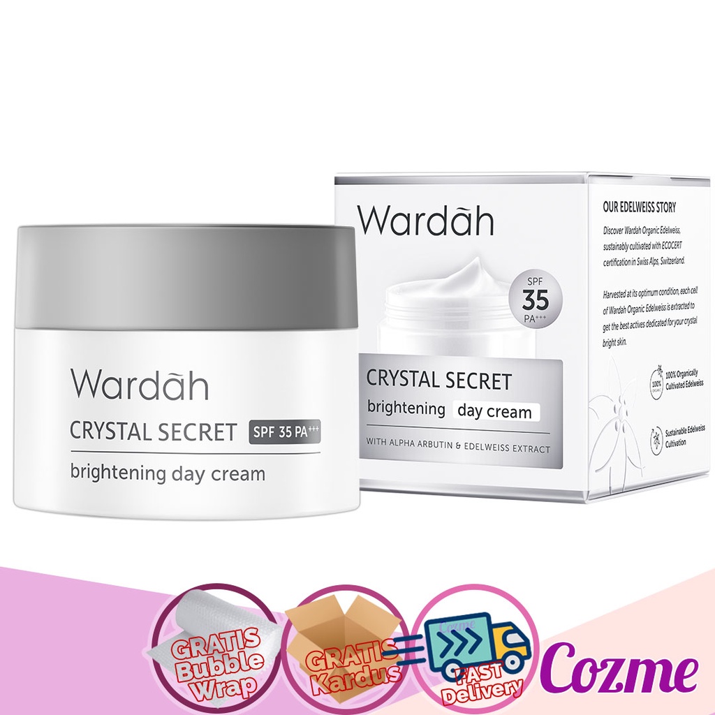 WARDAH Crystal Secret Brightening Day Cream 9 ml