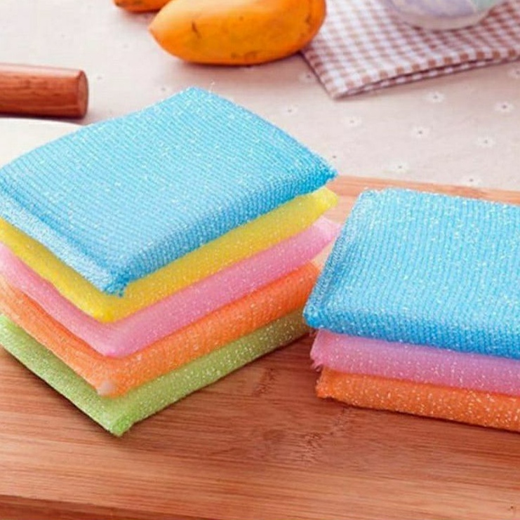 Spon Bantal Spon Cuci Piring Sponge Spons Wastafle (4pcs)