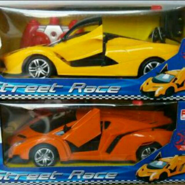 Mobil RC Ferrari / Lamborghini Skala 1:16 Street Race