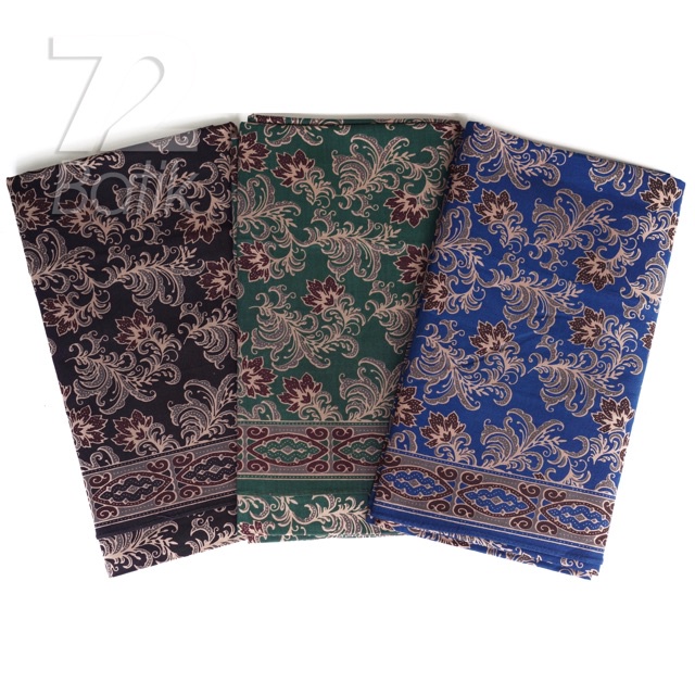 KAIN BATIK PREMIUM Bahan Katun Motif Kembang Warnahitam Item Black 725369 CAP 72 - Jarik Jarit Samping Kebat Panjang Batik Katun Modern Premium Bahan Seragam Batik Pernikahan Kantor Keluarga Murah Kamen Jadi Batik Bali Lembaran