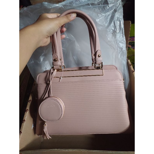 Elizabeth tas handbag judith pink new/pl Preloved new handbag Elizabeth