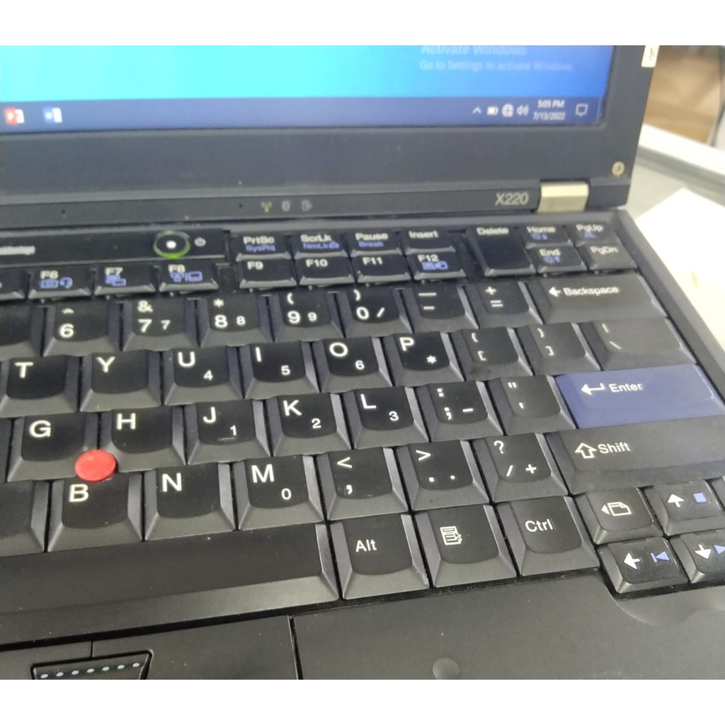 promo Laptop Leptop Seken Bekas  second LE Thinkpad X220 Core I5 Ram 8GB Hdd 320gb bagus zoom siap Pakai