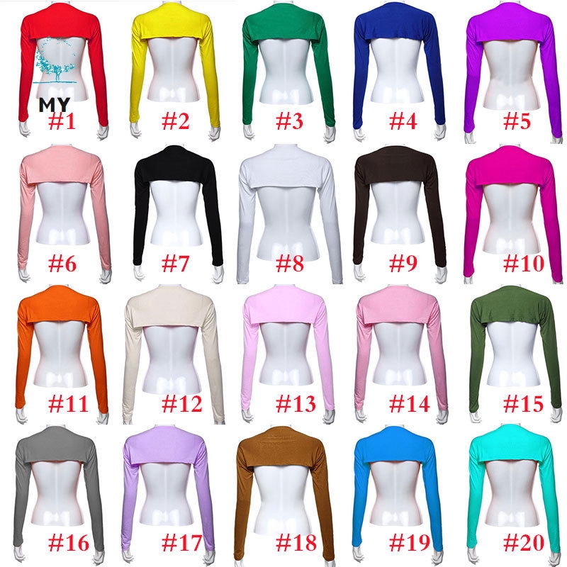 Bolero Hijab Penutup Bahu Lengan Panjang Polos Muslim Bahan Modal
