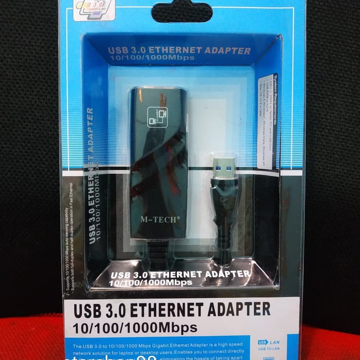 USB 3.0 RJ45 Ethernet LAN Network Adapter