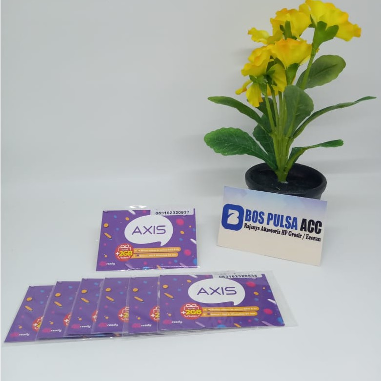 KARTU PERDANA DATA AXIS 5GB KUOTA 5 GB 24 JAM.