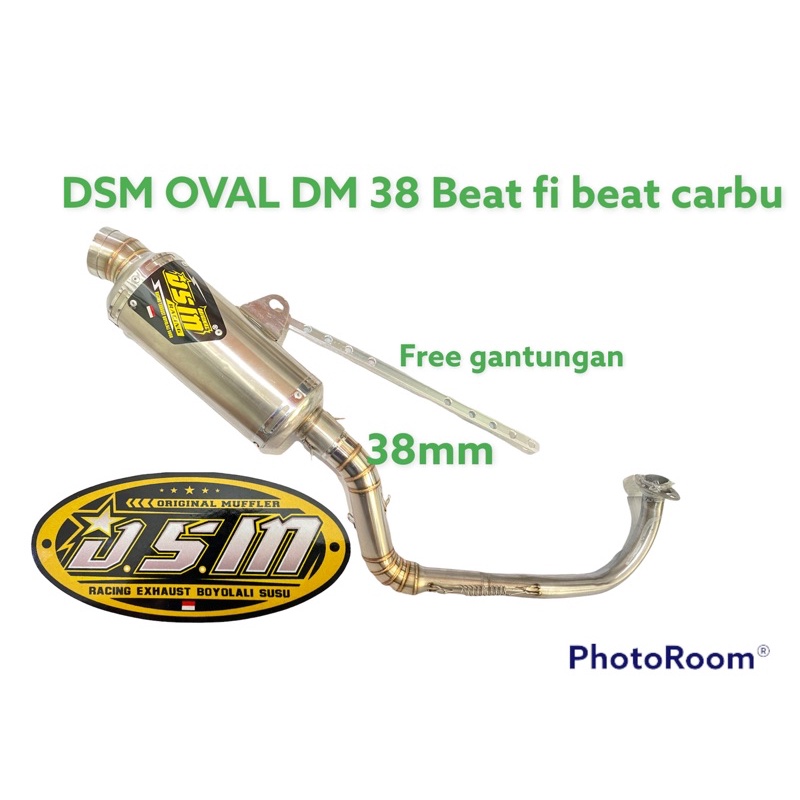 Knalpot Dsm trioval leher beat fi beat carbu gratis penahan