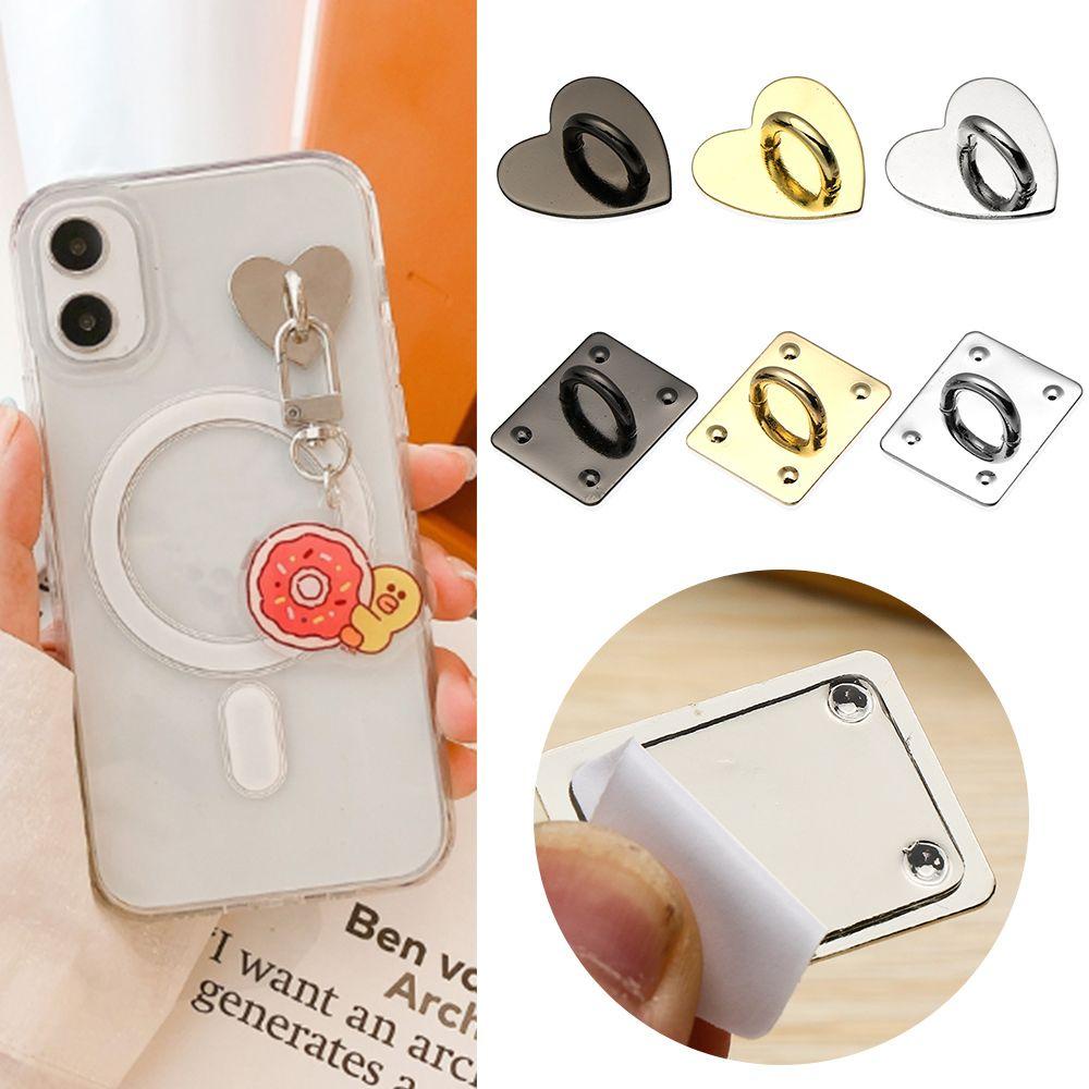 Suyo 3PCS Dudukan Ponsel Case Telepon Aksesoris Telepon Kait Perekat Gesper Logam