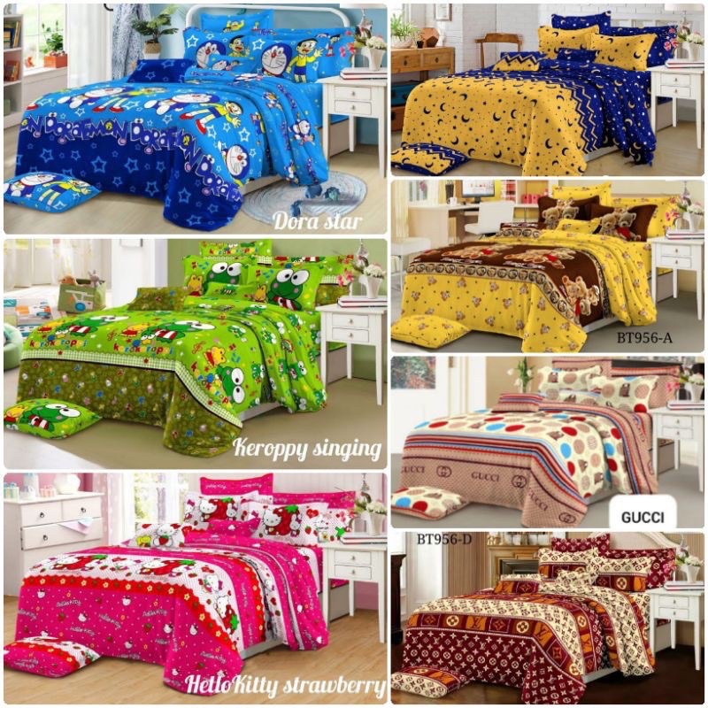 Jual PROMO SPREI SETELAN KARAKTER BEST SELLER // SPREI HOMEMADE ...