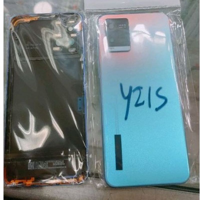 Kesing Casing Housing Fullset Bezzel Bazzel Backdoor Vivo Y21S Y21 2021 Y21T Y21A Original