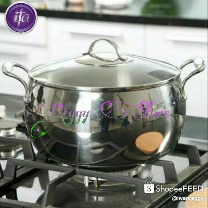 best produk] iChef butterfly stainless pot / panci 7 liter