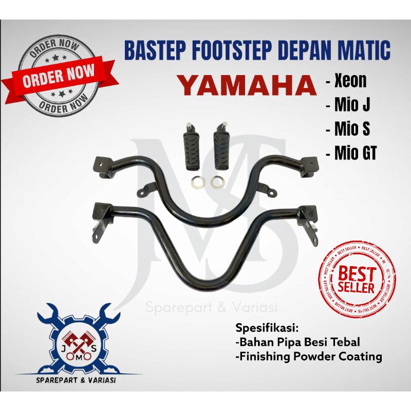 Bastep Bostep Postep Footstep Foot Step Pijakan Kaki Sepeda Motor Yamaha Xeon Mio J Mio S Mio GT Bah