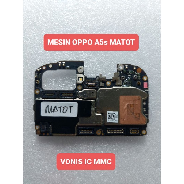 MESIN OPPO A5s MATOT,vonis IC MMC