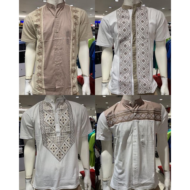 Baju koko pria T ZONE size S-XL