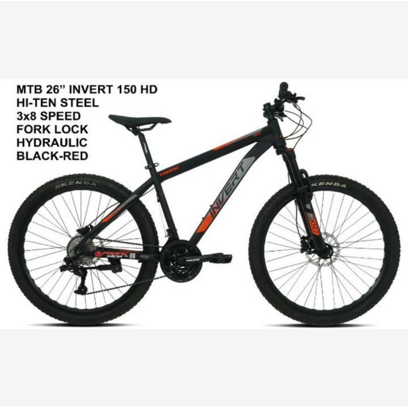 Sepeda Gunung MTB 26 Inch PACIFIC INVERT 150 Hydraulic