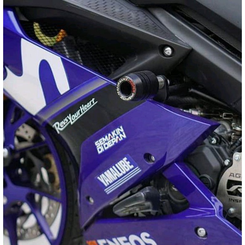Frame Slider/Pelindung Fairing.R15V3/V2.Suzuki Gsx150R.Cbr150R facelift.Cbr150R lokal.Ninja250fi/zx250.ninja250fi.R25/Mt25