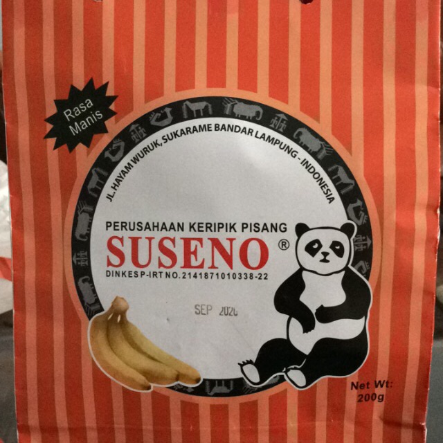 Keripik Pisang Suseno Lampung
