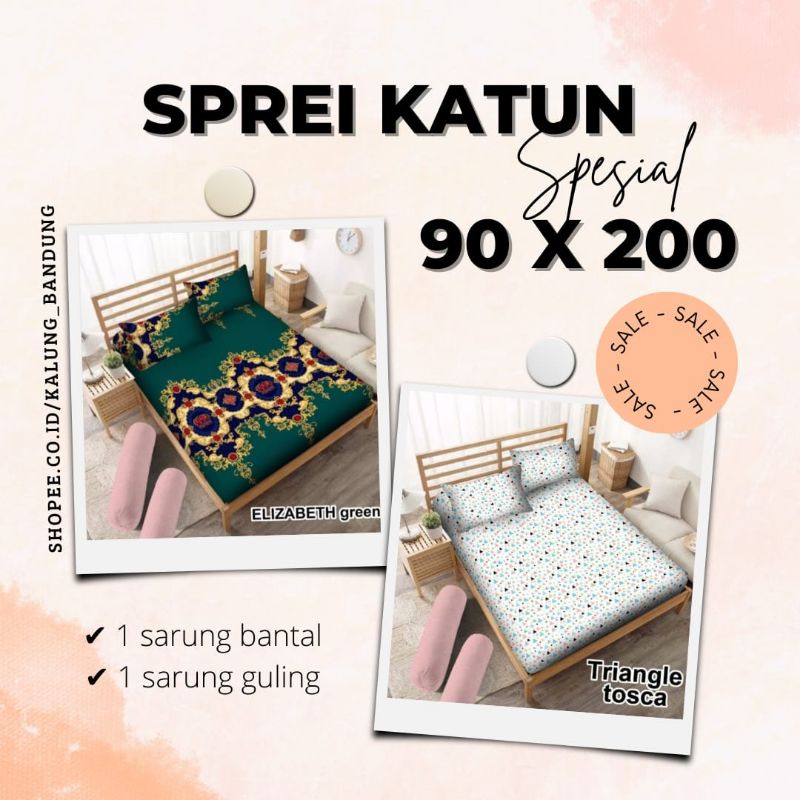 SPREI 90x200 HOMEMADE NO.4 KARAKTER TERMURAH (1kg =3set)