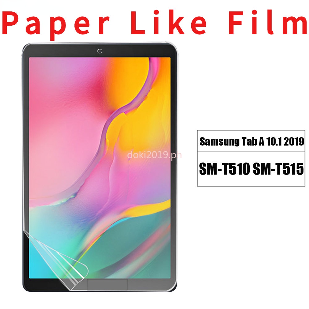 Film Pelindung Layar Untuk Samsung Galaxy Tab A 10.1 2019 SM-T510 SM-T515 10.1 &quot;#39;&amp;#39; Stiker Film Lembut Untuk Menulis / Melukis