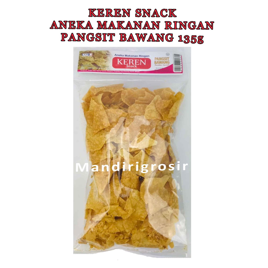 Aneka Makanan Ringan * KEREN Snack *  Keripik &amp; Pangsit * Makanan