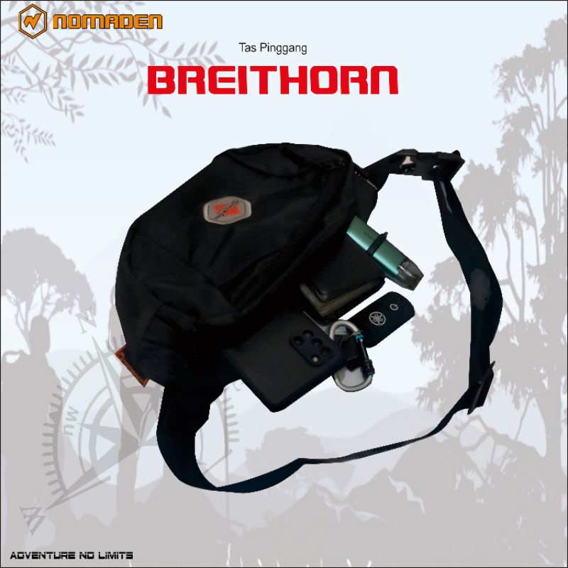 Waistbag Tas Pinggang Nomaden Breithorn