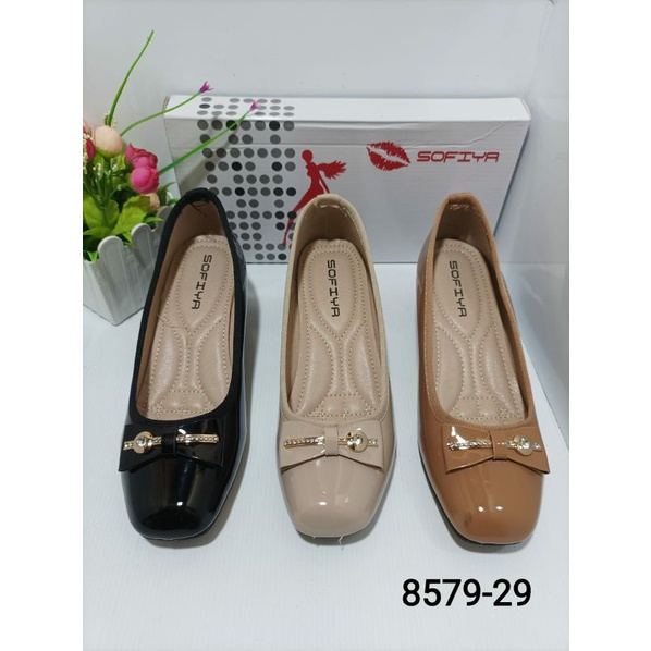 SEPATU WEDGES SOFIYA 8579-29 / SEPATU KERJA RECOMEND NYAMAN AMAN DAN FORMAL