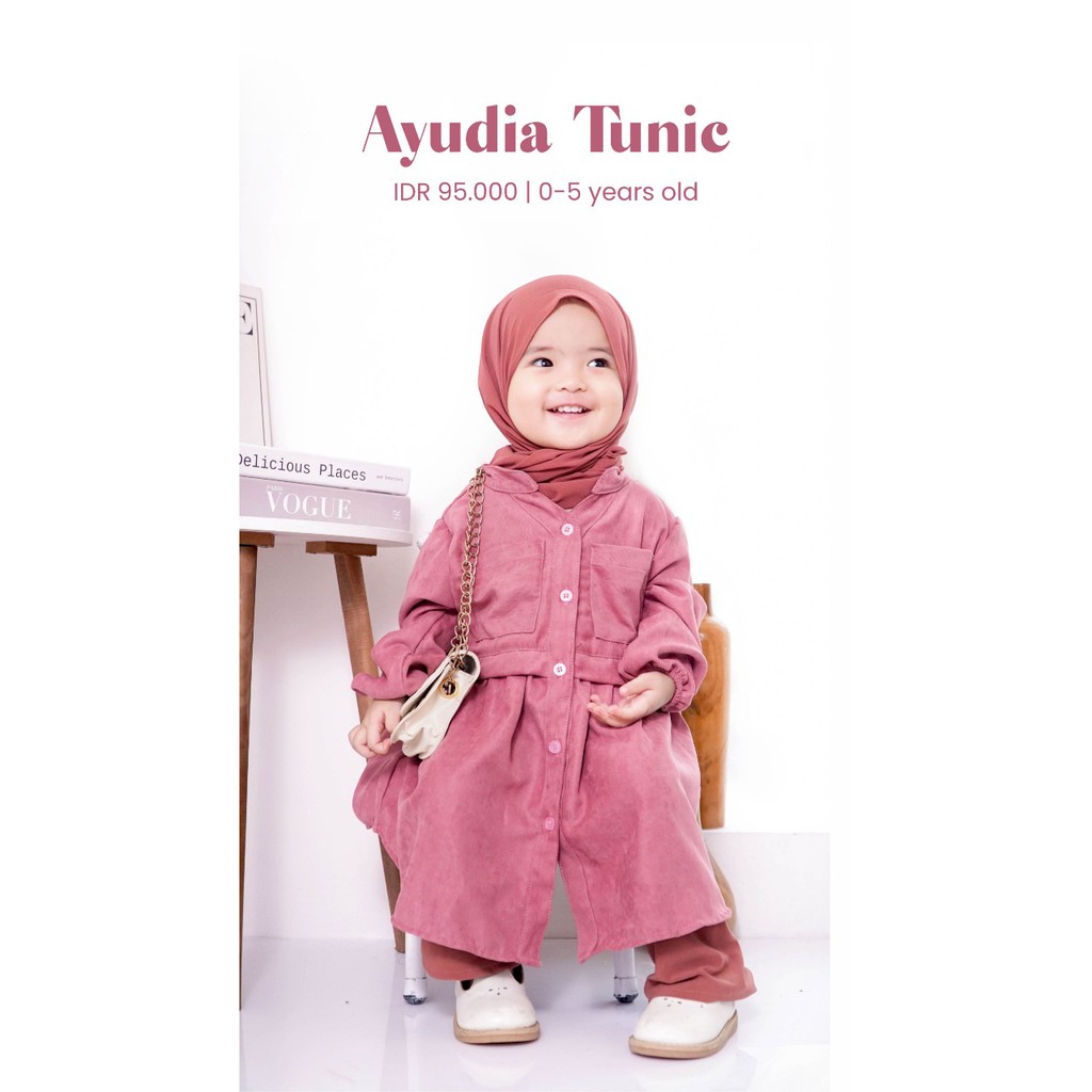 AYUDIA TUNIK BY BBCKIDSWEAR TUNIK ANAK BBCKIDWEAR