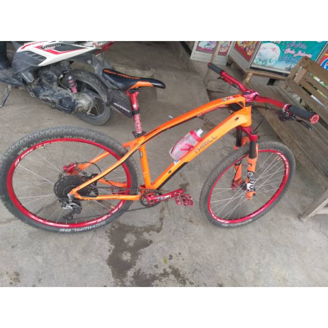 Thrill Ravage 2 full modif (sepeda mtb)