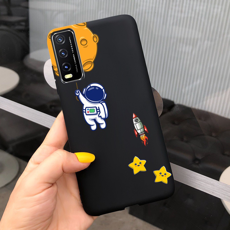 Soft Case Vivo Y20 Y20i Y30 Y50 Y30i Y11s Y12s Y20s 2021 2020 Casing Fashion Leopard Matte Cover Vivo 1938 1935 V2029 Case-5