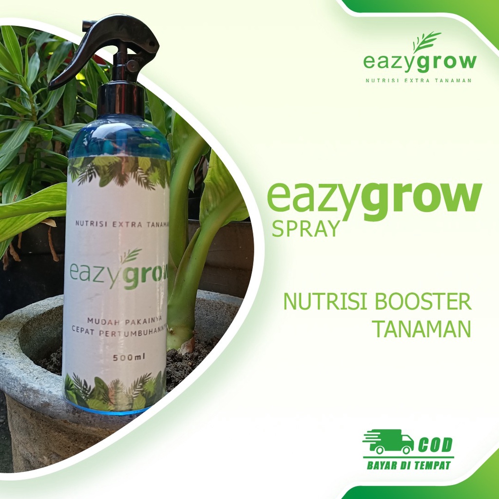 Produk ORIGINAL ada disini, pupuk tanaman hias, Paket Hemat eazygrow Refill 200 ml &amp; Spray 500 ml